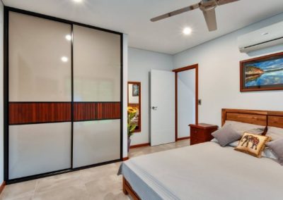 Sliding Doors with feature timber Slats